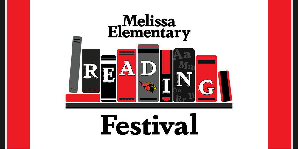 Melissa Elementary Reading Festival logo
