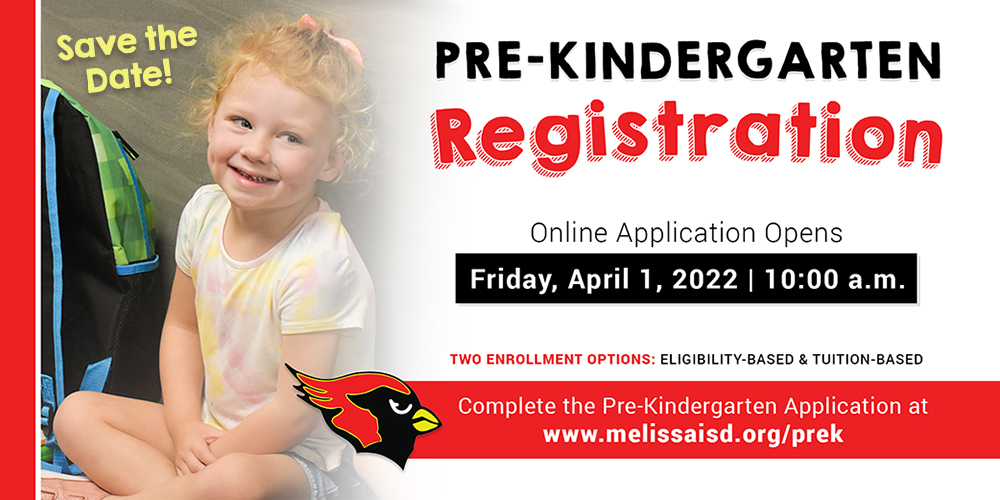Pre-Kindergarten application opens April 1 for 2022-2023 school year