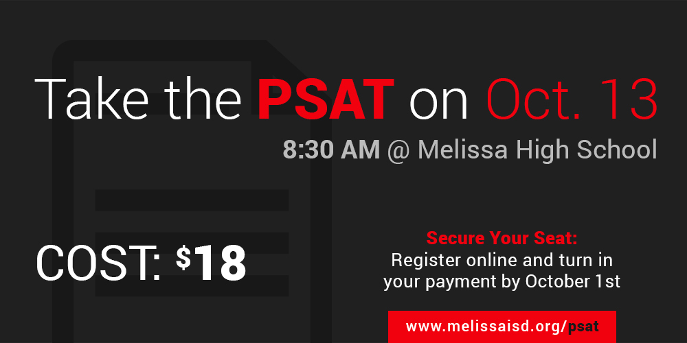 a graphic with information about the PSAT