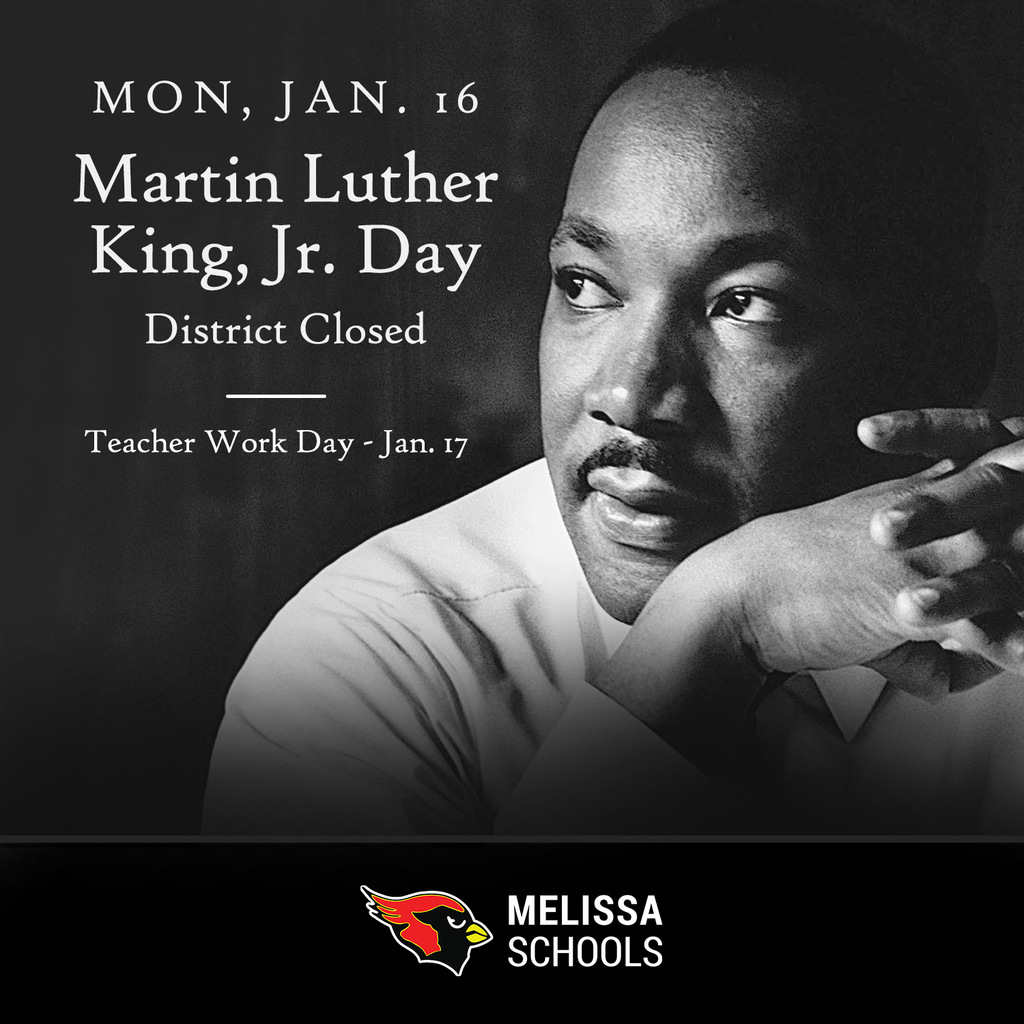 a graphic image advertising Martin Luther Kind Jr. Day Jan. 16
