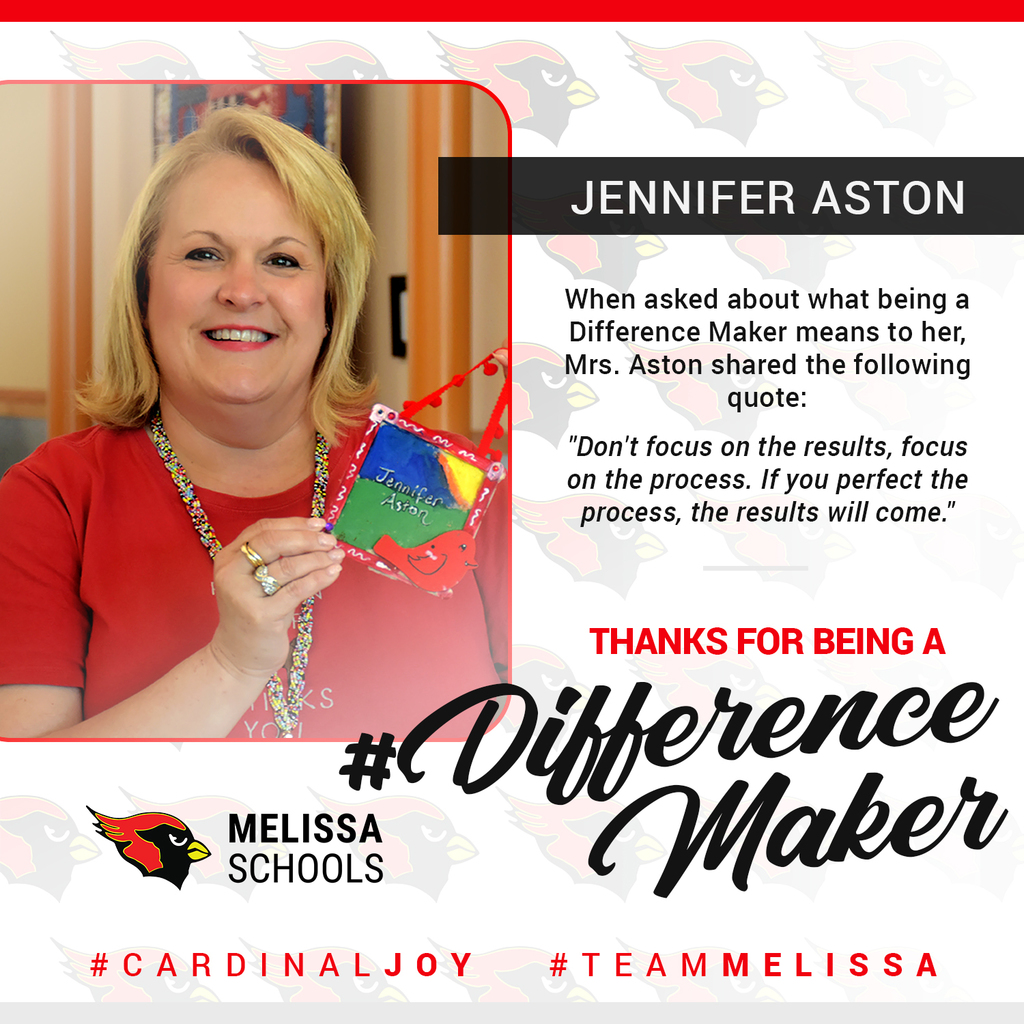 a graphic image honoring Jennifer Aston as a Difference Maker